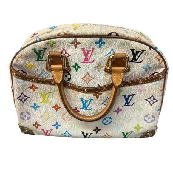 Louis Vuitton White Multicolor murakami Trouville PM - Picture 2 of 16